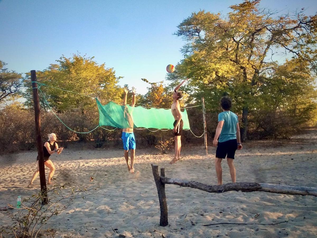 Eselbe Camp Backpackers Vandrehjem Nata Eksteriør billede