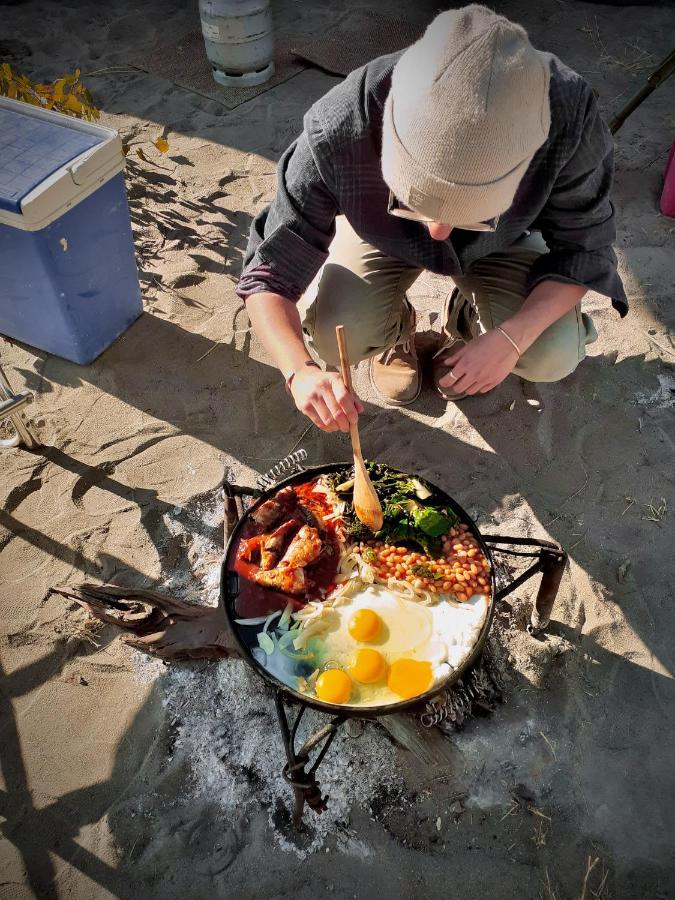 Eselbe Camp Backpackers Vandrehjem Nata Eksteriør billede