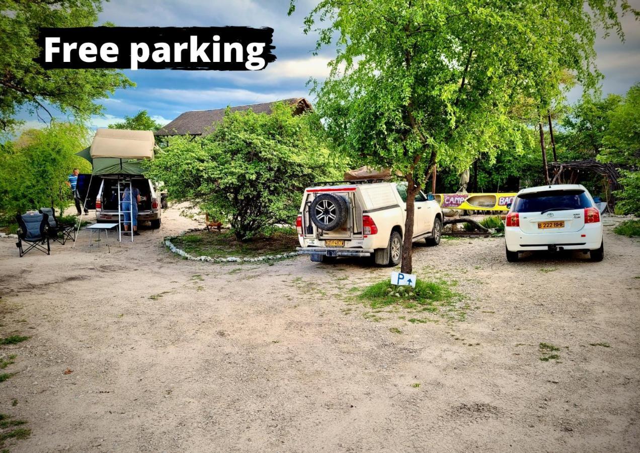 Eselbe Camp Backpackers Vandrehjem Nata Eksteriør billede